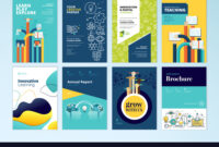 Set Of Brochure Design Templates Of Education intended for Brochure Design Templates For Education