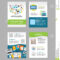 Set Of Flyer. Brochure Design Templates. Education In E Brochure Design Templates