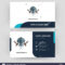 Shield And Sword, Business Card Design Template, Visiting Inside Shield Id Card Template