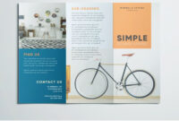Simple Tri Fold Brochure | Indesign Brochure Templates intended for Adobe Indesign Tri Fold Brochure Template