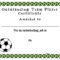 Soccer Award Certificates Template | Kiddo Shelter | Free for Soccer Award Certificate Template