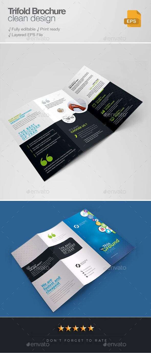 Social Media Tri Fold Brochure | Brochure Template, Travel For Social Media Brochure Template