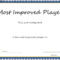 Sports – Most Improved Player Certificate Template – Sample Regarding Player Of The Day Certificate Template