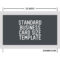 Standard Name Card Size – ស្វែង រក Google | Standard In Place Card Size Template