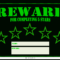 Star Reward Certificate | Templates At Allbusinesstemplates Regarding Star Of The Week Certificate Template