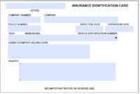 Storesmart® - Black- Auto Insurance &amp; Id Card Holders in Fake Car Insurance Card Template