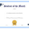 Student Of The Month Template | Asouthernbellein For Free Printable Student Of The Month Certificate Templates