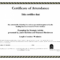 Stupendous Perfect Attendance Certificate Printable | Dora's In Perfect Attendance Certificate Free Template