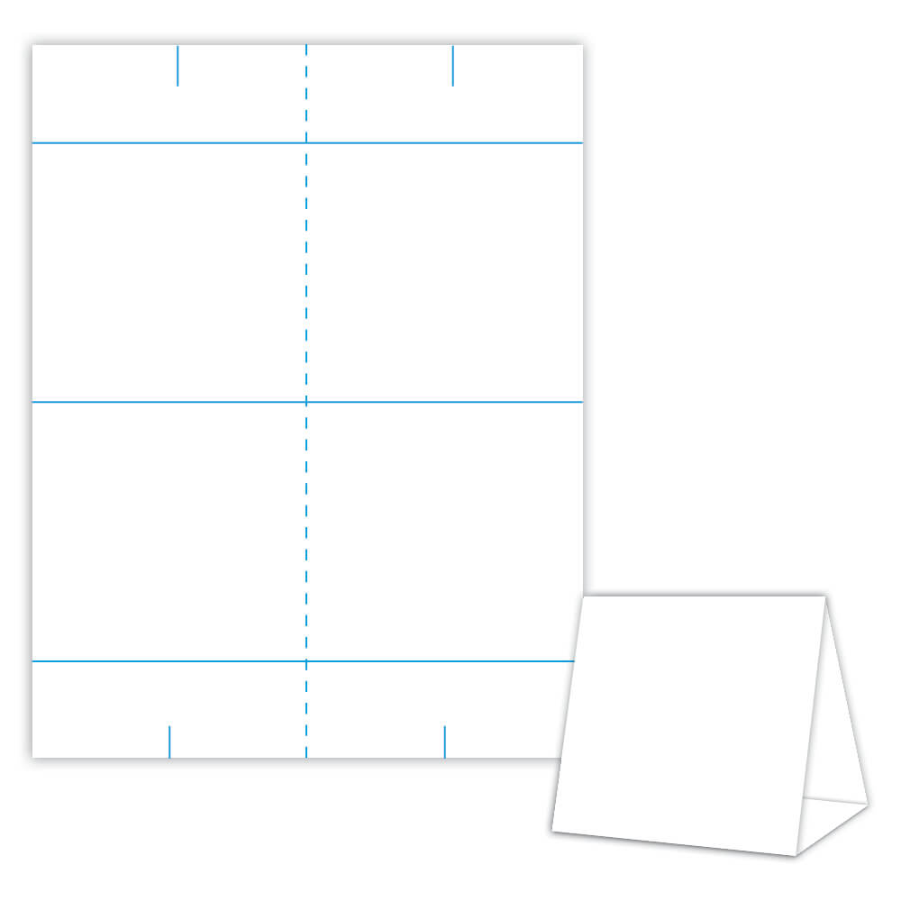 Table Tent Template – 16 Printable Table Tent Templates And Inside Imprintable Place Cards Template