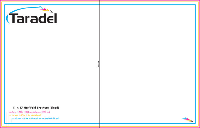 8.5 X11 Brochure Template