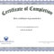 Templates For Certificates Of Completion – Zohre Throughout Professional Certificate Templates For Word