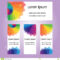 Templates For Visiting Cards, Labels, Fliers, Banners With Advertising Cards Templates