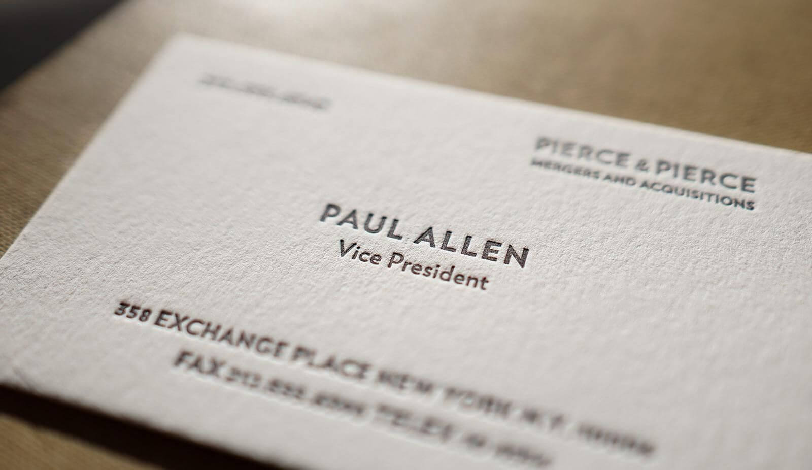 The Better Paul Allen Calling Card | Business Card Fonts With Regard To Paul Allen Business Card Template