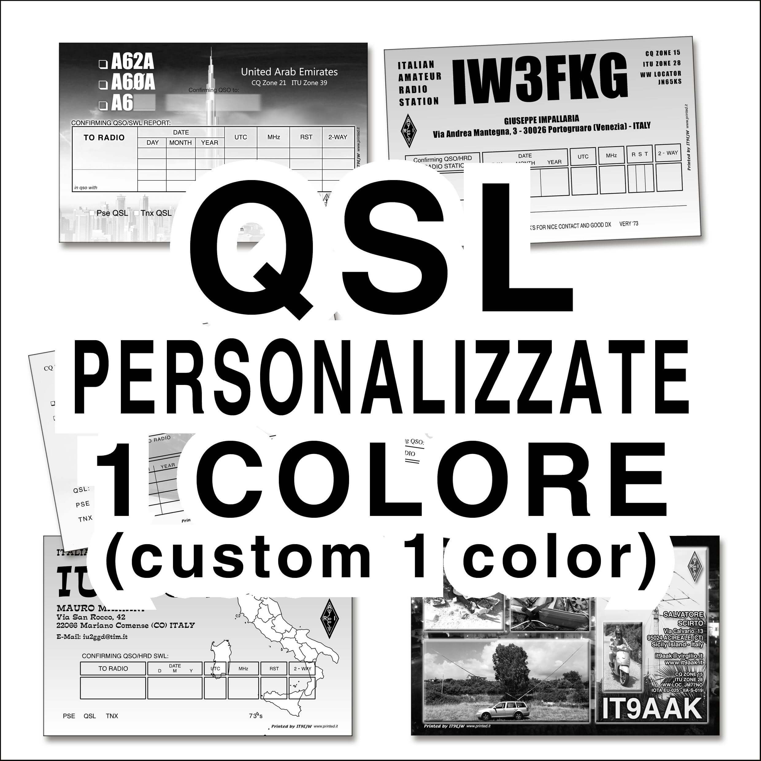 The Most Beautiful Qsl Of The World! Our Customers Say! Inside Qsl Card Template