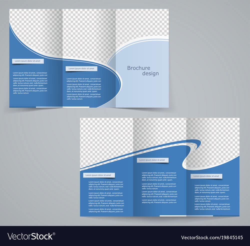 Three Fold Business Brochure Template Inside Free Three Fold Brochure Template