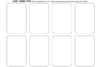 Trading Card Game Template - Free Download In 2019 | Trading with Trading Card Template Word