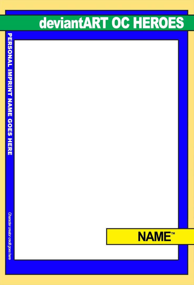 Trading Card Template Pdf Creator Free Baseball For Word Intended For Credit Card Size Template For Word
