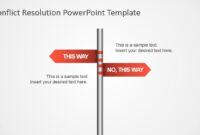 Traffic Sign This Way Arrows For Powerpoint - Slidemodel with Powerpoint Template Resolution