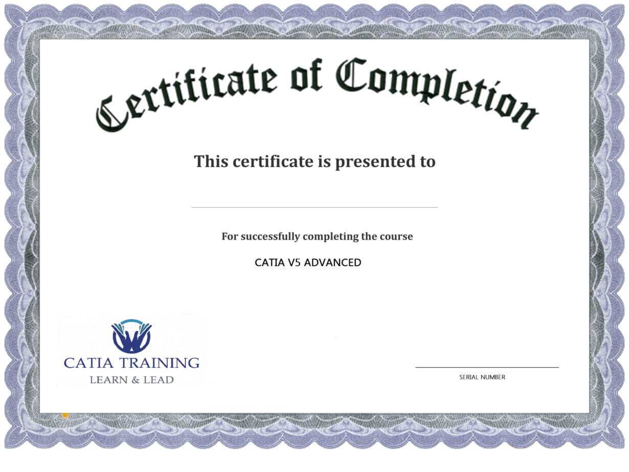 Training Completion Certificate Templates – Bolan Throughout Template For Training Certificate