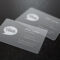Translucent Business Cards Mockup | Business Card Mock Up Within Transparent Business Cards Template
