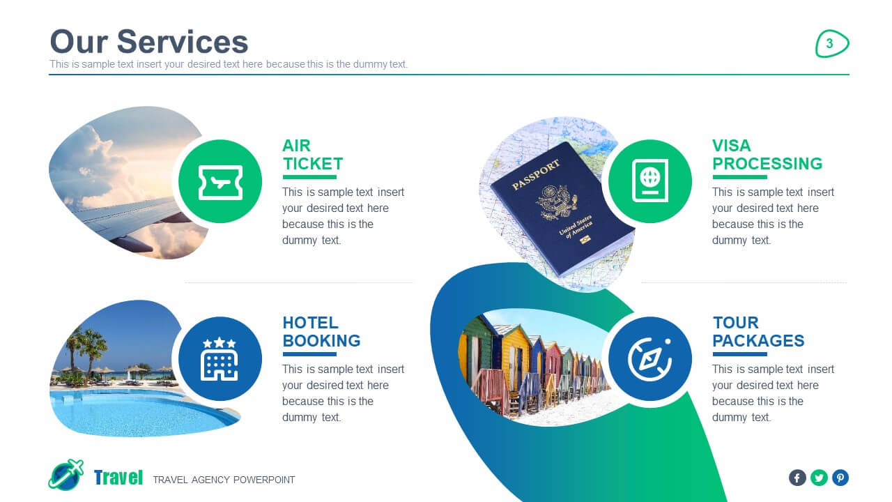 Travel Agency Powerpoint Template Within Powerpoint Templates Tourism