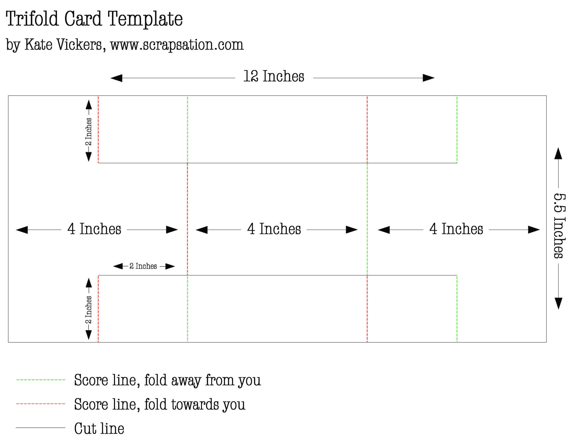 Tri Fold Christmas Card Template ] – The Card Will Explain For Three Fold Card Template