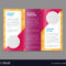 Trifold Business Brochure Design Template With Free Tri Fold Business Brochure Templates