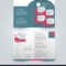 Two Page Fold Brochure Template Design For Technical Brochure Template