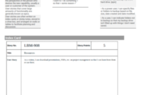 User Story Cheat Sheet | Project Management Templates, User inside Agile Story Card Template