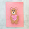 Valentine Bear Heart Card – Hello Wonderful In Teddy Bear Pop Up Card Template Free