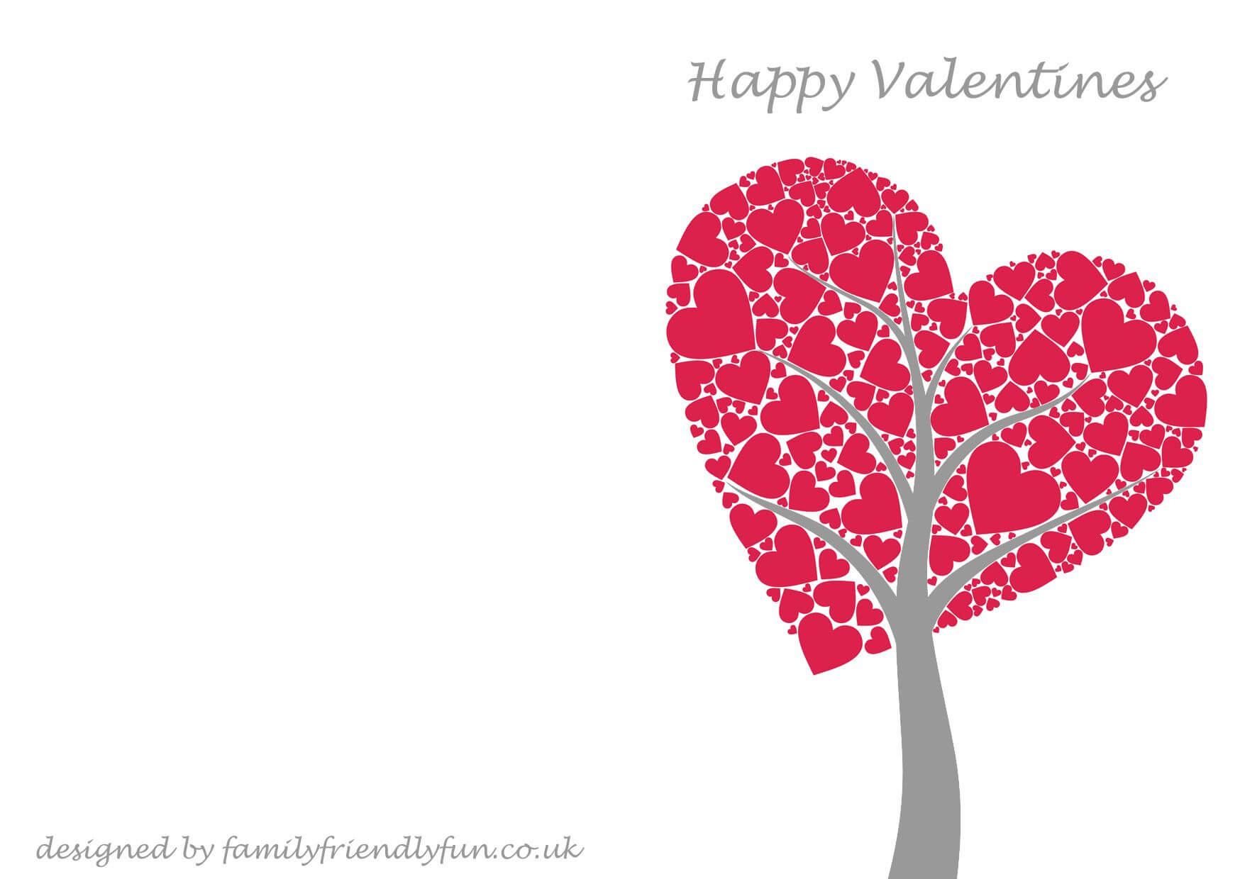 Valentines Template – Yatay.horizonconsulting.co In Valentine Card Template Word
