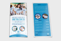 Volunteer Flyer Template Dl Sizeowpictures On Dribbble with regard to Volunteer Brochure Template