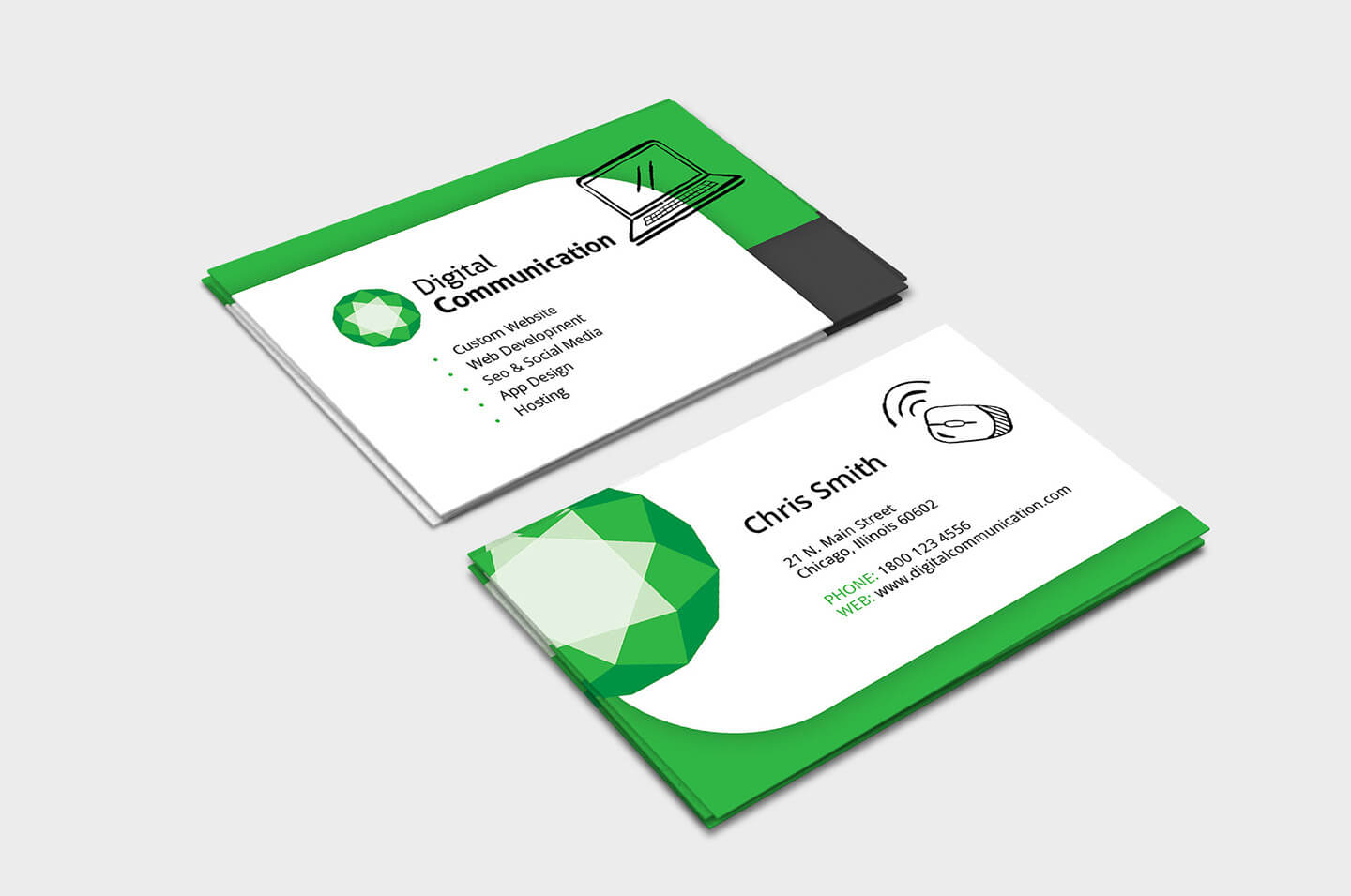 Web Designer Business Card Template In Psd, Ai & Vector With Web Design Business Cards Templates