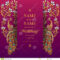 Wedding Invitation Card Templates . Stock Vector Inside Indian Wedding Cards Design Templates