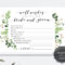 Well Wishes For The New Bride And Groom Card Template With Marriage Advice Cards Templates