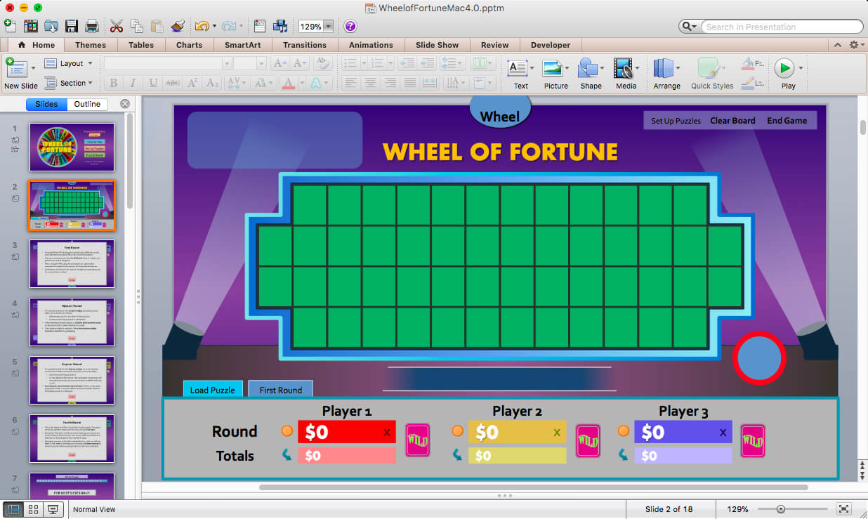 Wheel Of Fortune For Powerpoint Version 4.0 Final: Welcome With Regard To Wheel Of Fortune Powerpoint Template