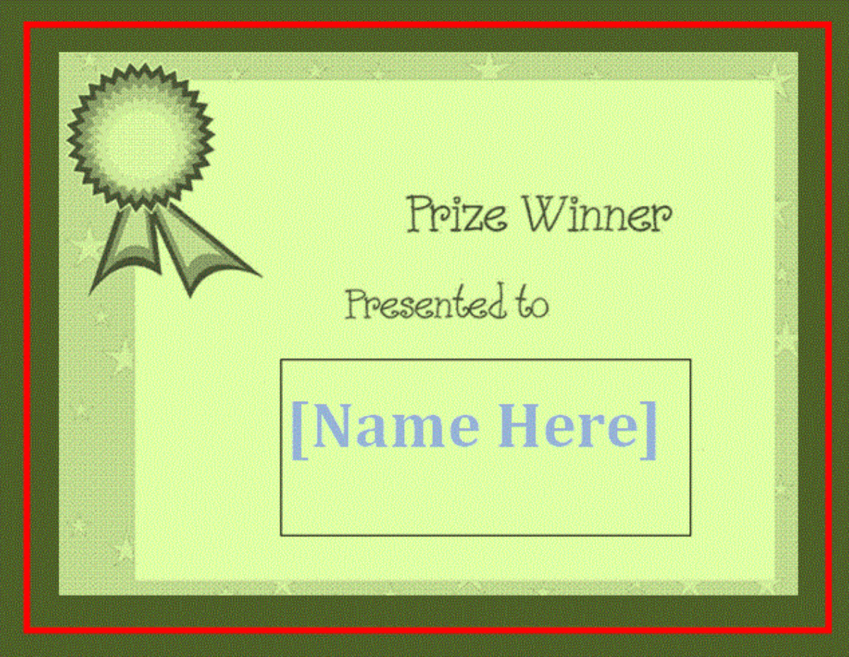 Winner Certificate Template | Free Printable Ms Word Format In Congratulations Certificate Word Template