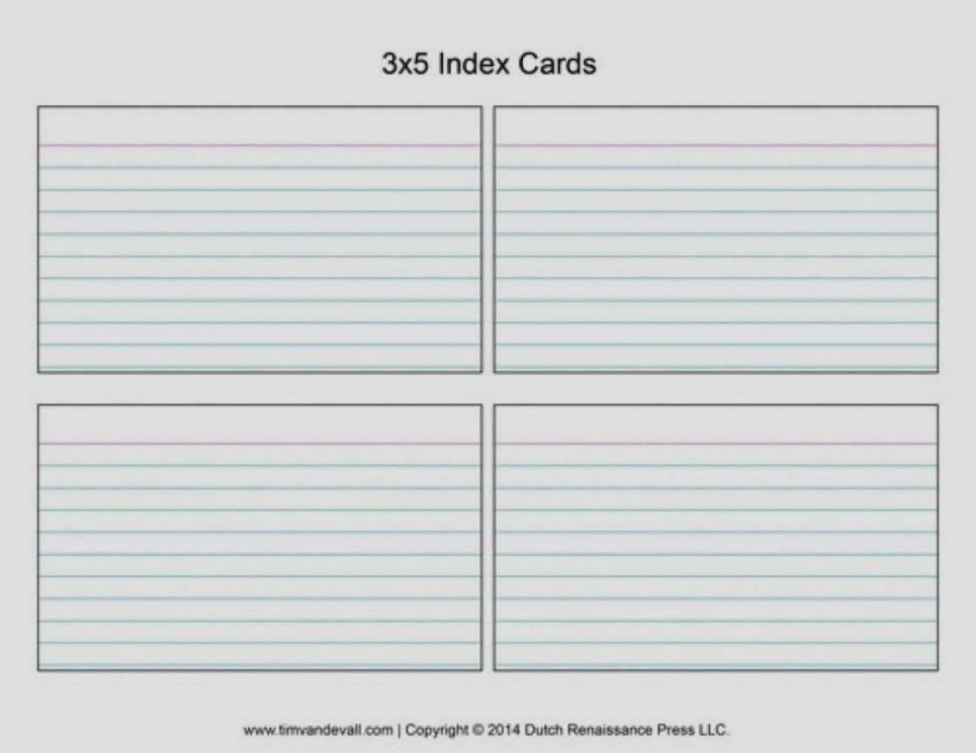 Word 3X5 Index Card Template – Bolan.horizonconsulting.co Pertaining To 3X5 Note Card Template