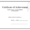 Word Certificate Of Achievement Template – Yatay Throughout Army Certificate Of Achievement Template