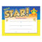 You're A Star! Gold Foil Stamped Certificate Within Star Of The Week Certificate Template