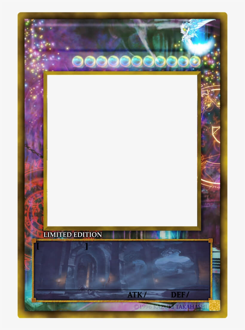 Yugioh Card Png – Yu Gi Oh Card Base – Free Transparent Png For Yugioh Card Template